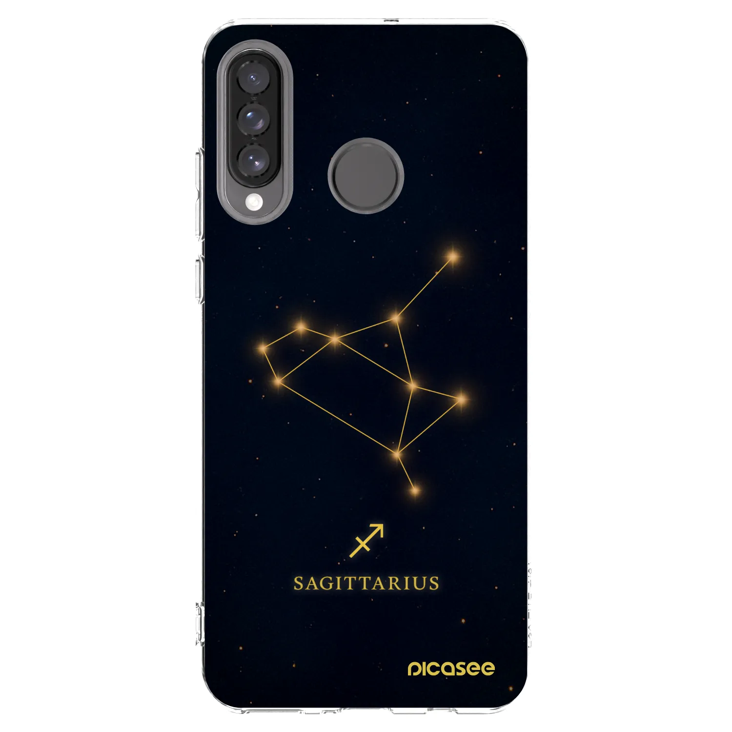 Picasee διαφανής θήκη σιλικόνης Huawei P30 Lite - SAGITTARIUS