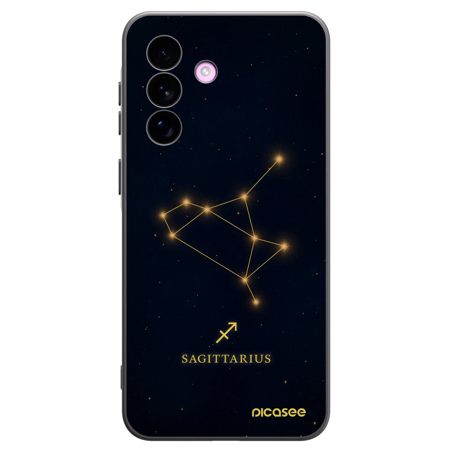 Picasee Μαύρη θήκη σιλικόνης για Samsung Galaxy A57 5G - SAGITTARIUS