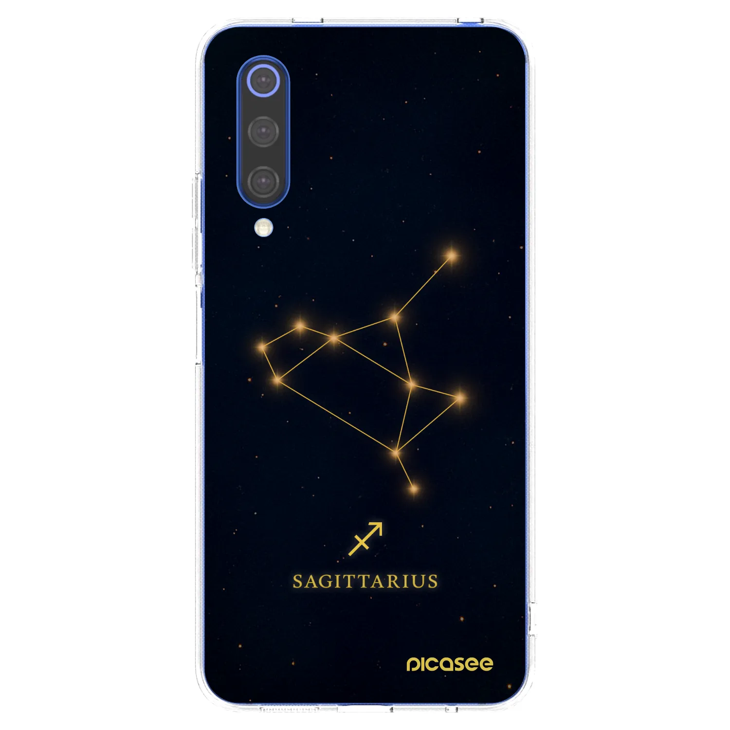Picasee διαφανής θήκη σιλικόνης Xiaomi Mi 9 SE - SAGITTARIUS