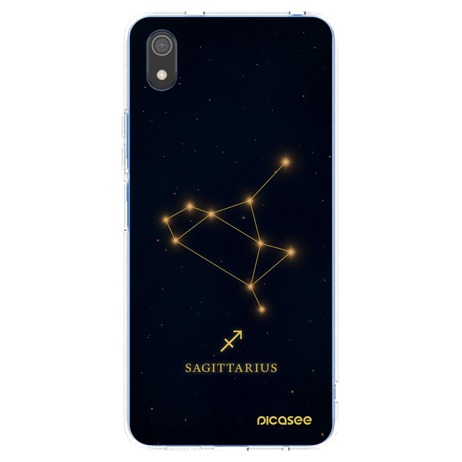 Picasee διαφανής θήκη σιλικόνης Xiaomi Redmi 7A - SAGITTARIUS