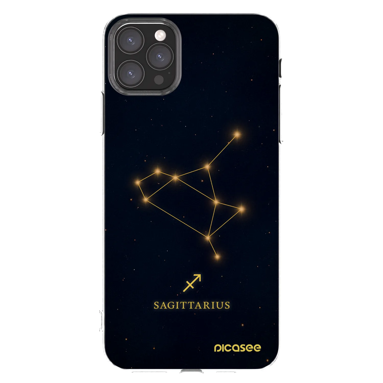 Picasee διαφανής θήκη σιλικόνης Apple iPhone 11 Pro Max - SAGITTARIUS