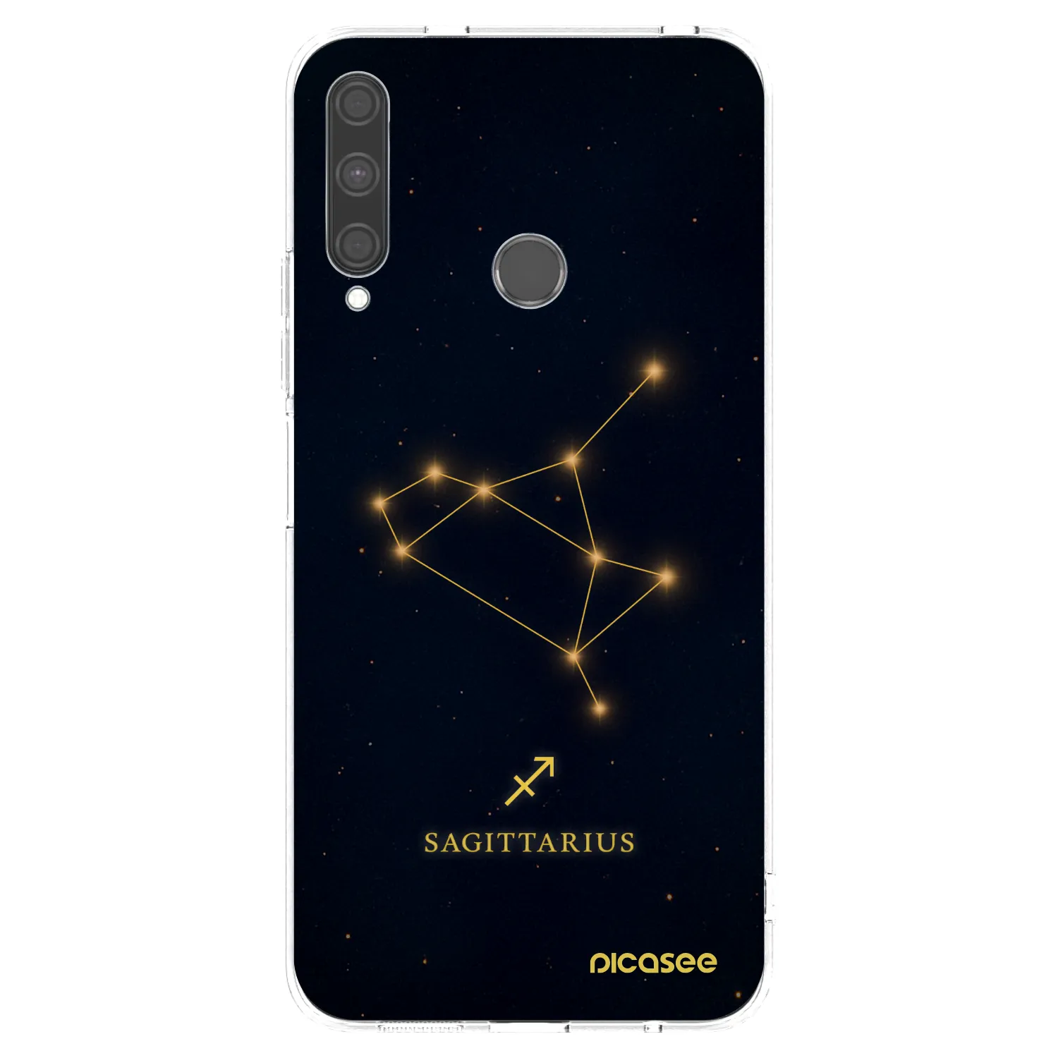 Picasee διαφανής θήκη σιλικόνης Huawei P40 Lite E - SAGITTARIUS