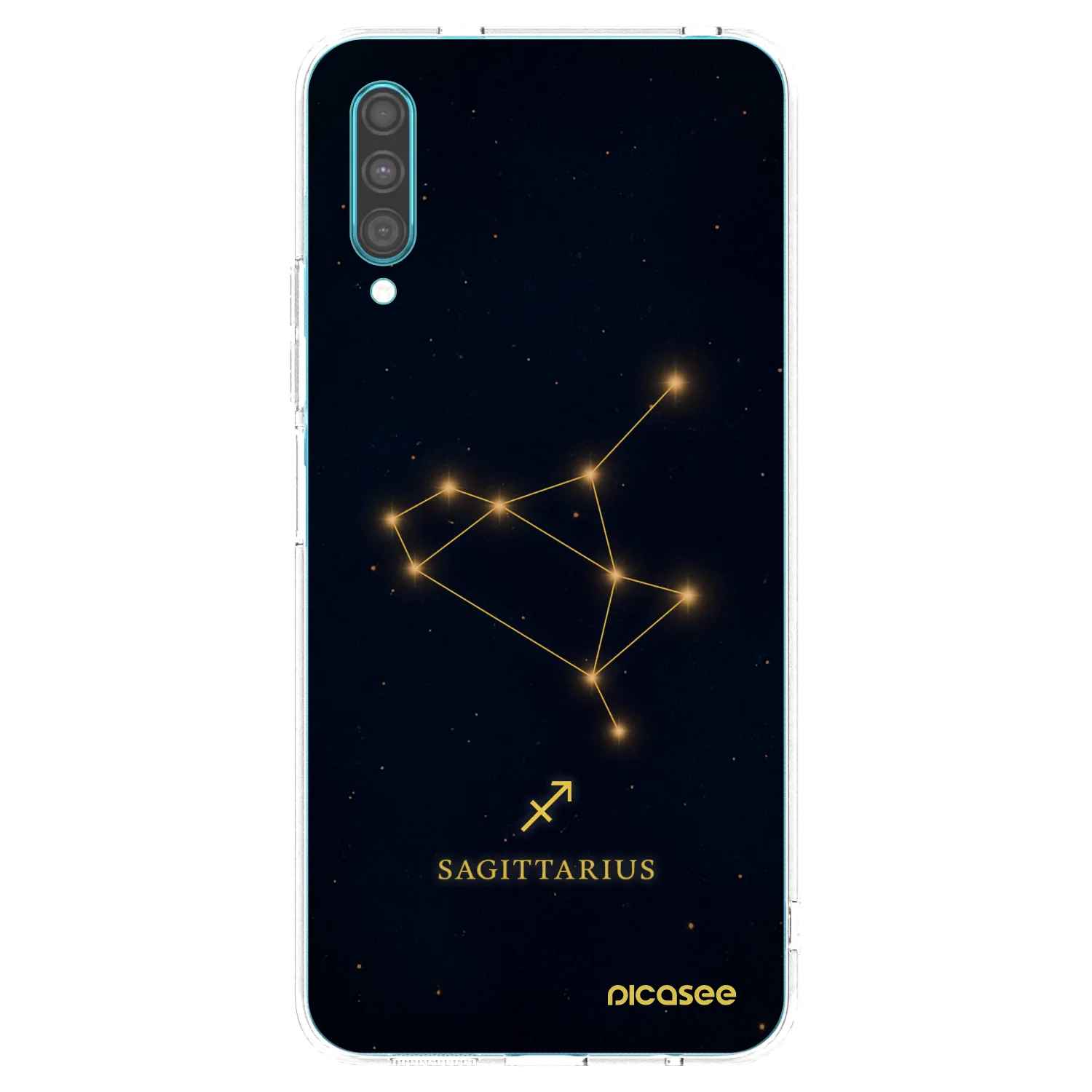 Picasee διαφανής θήκη σιλικόνης Samsung Galaxy A30s A307F - SAGITTARIUS