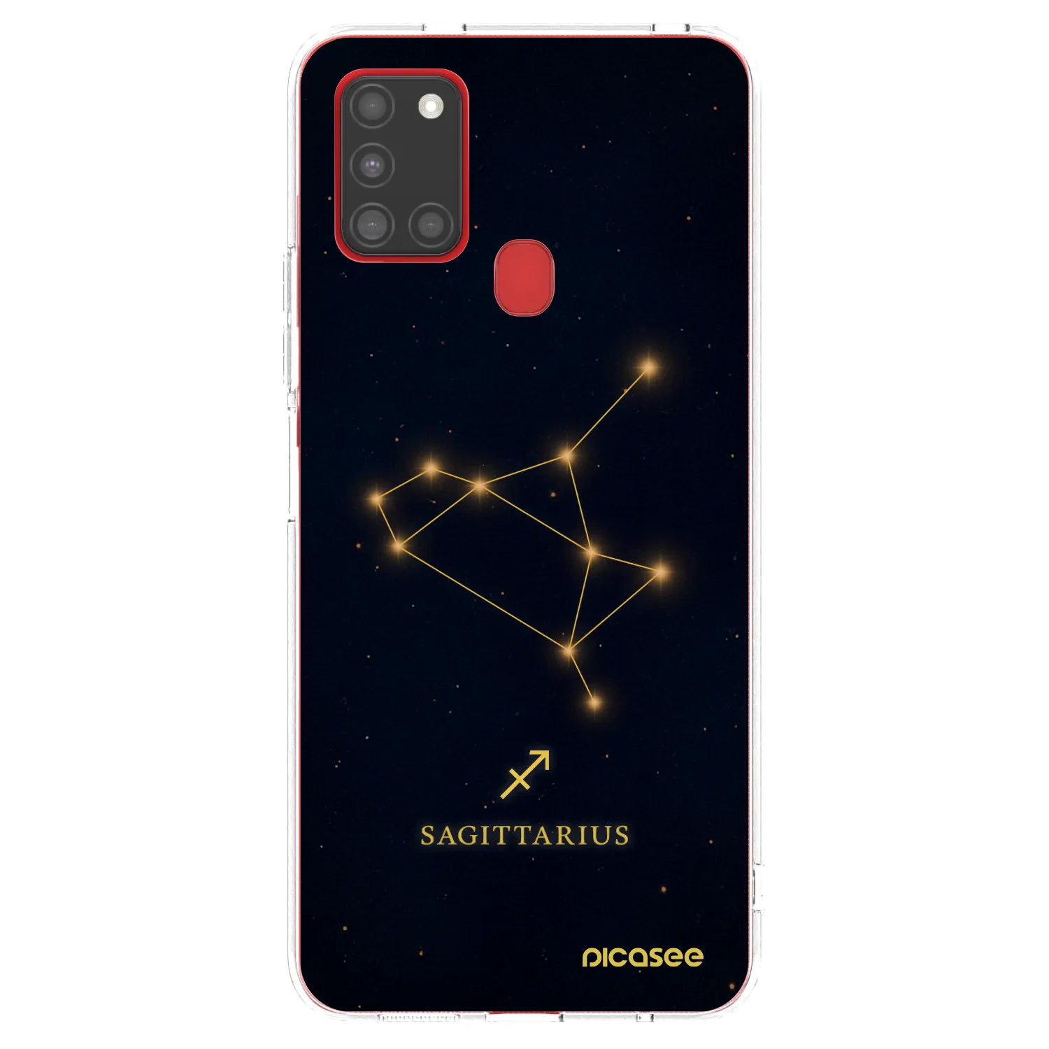 Picasee διαφανής θήκη σιλικόνης Samsung Galaxy A21s - SAGITTARIUS