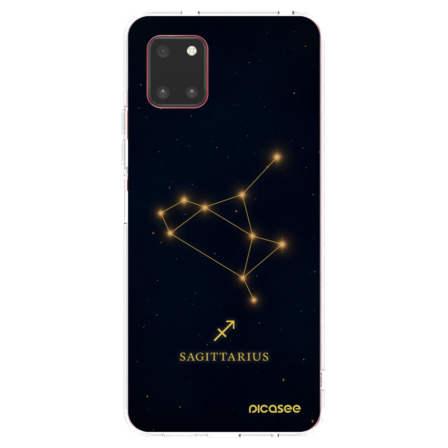 Picasee διαφανής θήκη σιλικόνης Samsung Galaxy Note 10 Lite N770F - SAGITTARIUS