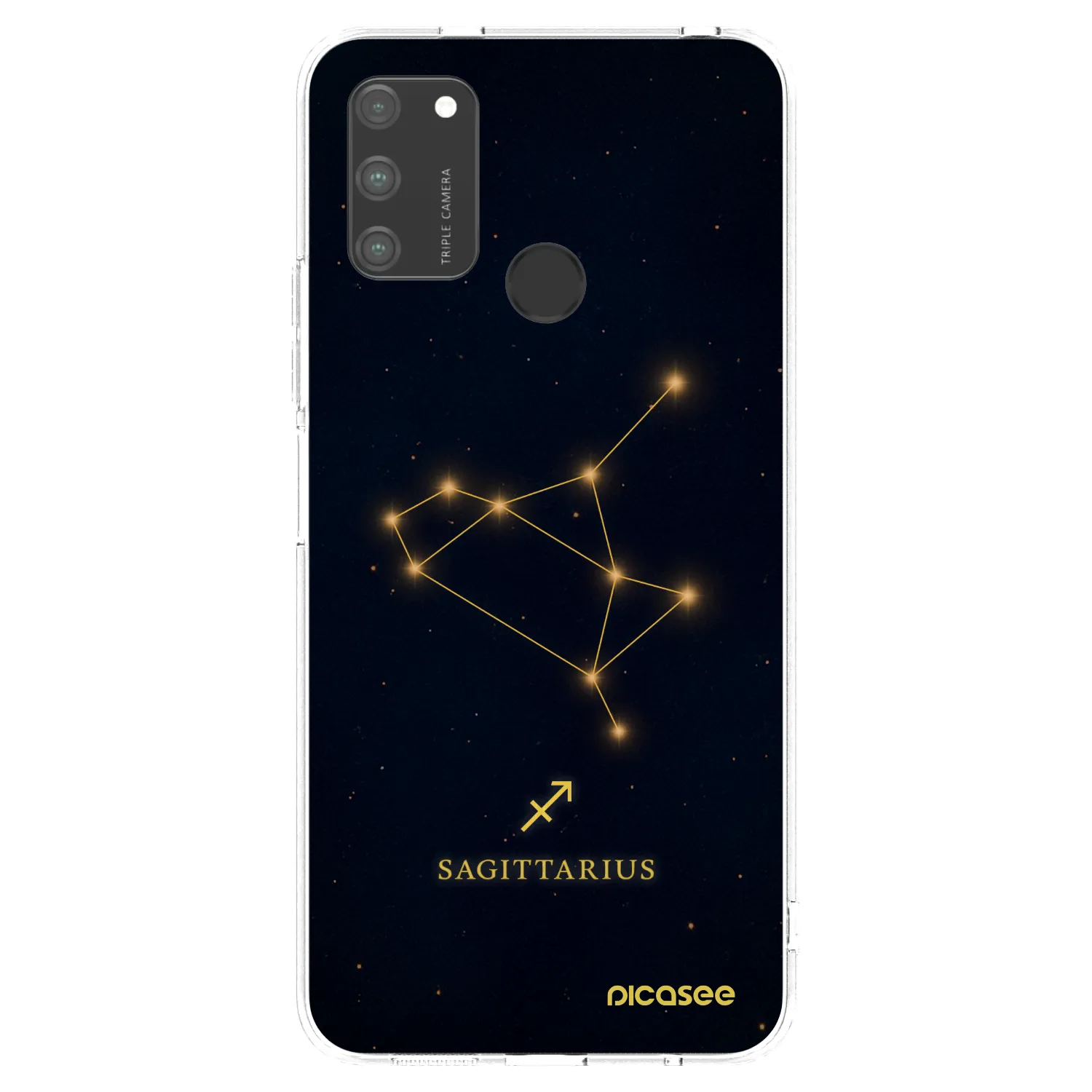 Picasee διαφανής θήκη σιλικόνης Honor 9A - SAGITTARIUS
