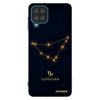 Picasee διαφανής θήκη σιλικόνης Samsung Galaxy A12 A125F - CAPRICORN