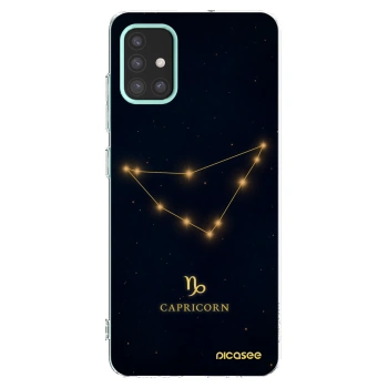 Picasee διαφανής θήκη σιλικόνης Samsung Galaxy M31s - CAPRICORN