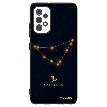 Picasee Μαύρη θήκη σιλικόνης για Samsung Galaxy A32 5G A326B - CAPRICORN