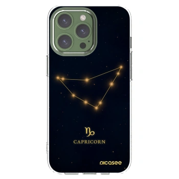 Picasee διαφανής θήκη σιλικόνης Apple iPhone 13 Pro - CAPRICORN