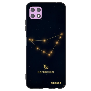 Picasee Μαύρη θήκη σιλικόνης για Samsung Galaxy A22 A226B 5G - CAPRICORN