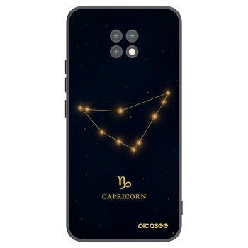 Picasee Μαύρη θήκη σιλικόνης για Xiaomi Redmi Note 9T - CAPRICORN