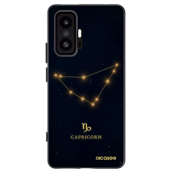 Picasee Μαύρη θήκη σιλικόνης για Xiaomi 11T Pro - CAPRICORN