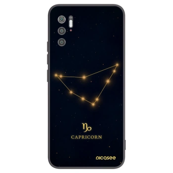 Picasee Μαύρη θήκη σιλικόνης για Xiaomi Poco M3 Pro 5G - CAPRICORN