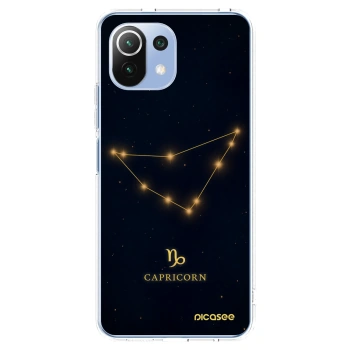 Picasee διαφανής θήκη σιλικόνης Xiaomi 11 Lite 5G NE - CAPRICORN