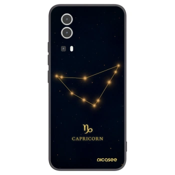 Picasee Μαύρη θήκη σιλικόνης για Vivo Y72 5G - CAPRICORN