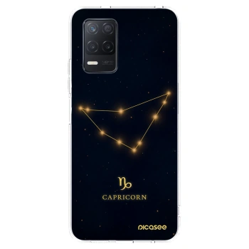 Picasee διαφανής θήκη σιλικόνης Realme 8 5G - CAPRICORN