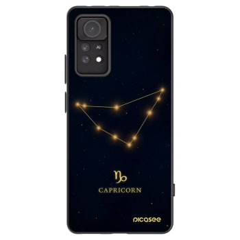 Picasee Μαύρη θήκη σιλικόνης για Xiaomi Redmi Note 11 Pro - CAPRICORN