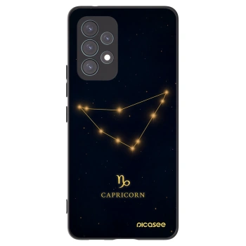 Picasee Μαύρη θήκη σιλικόνης για Samsung Galaxy A53 5G A536 - CAPRICORN