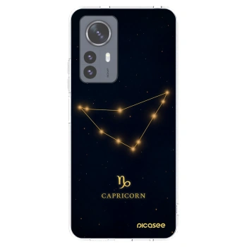 Picasee διαφανής θήκη σιλικόνης Xiaomi 12 Pro - CAPRICORN