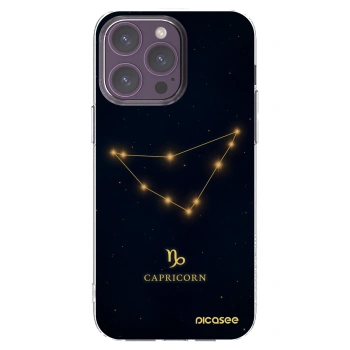 Picasee διαφανής θήκη σιλικόνης Apple iPhone 14 Pro Max - CAPRICORN