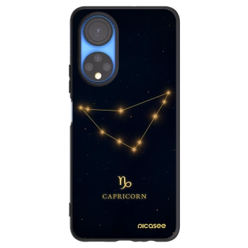 Picasee Μαύρη θήκη σιλικόνης για Honor X7 - CAPRICORN