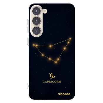 Picasee διαφανής θήκη σιλικόνης Samsung Galaxy S23+ 5G - CAPRICORN
