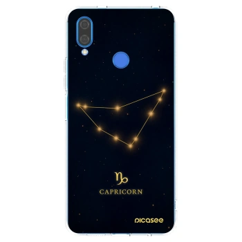 Picasee διαφανής θήκη σιλικόνης Huawei Nova 3 - CAPRICORN