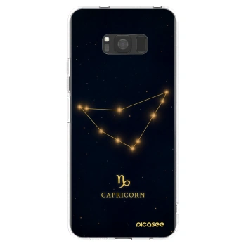 Picasee διαφανής θήκη σιλικόνης Samsung Galaxy S8 G950F - CAPRICORN