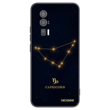 Picasee Μαύρη θήκη σιλικόνης για Xiaomi Poco F5 Pro 5G - CAPRICORN