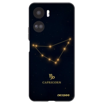 Picasee Μαύρη θήκη σιλικόνης για Honor 90 Lite 5G - CAPRICORN