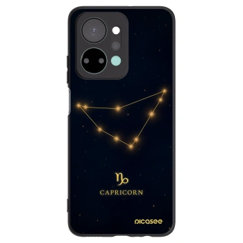 Picasee Μαύρη θήκη σιλικόνης για Honor X7a - CAPRICORN
