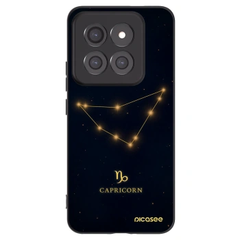 Picasee Μαύρη θήκη σιλικόνης για Xiaomi 14 Pro - CAPRICORN