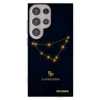 Picasee διαφανής θήκη σιλικόνης Samsung Galaxy S24 Ultra S928B 5G - CAPRICORN
