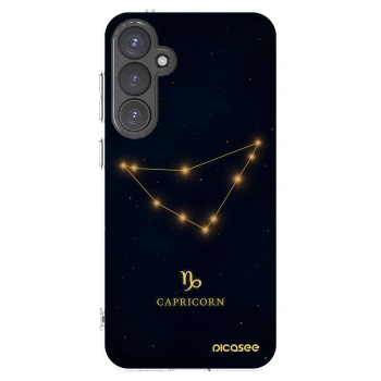 Picasee διαφανής θήκη σιλικόνης Samsung Galaxy S23 FE S711B - CAPRICORN