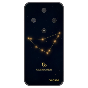 Picasee Μαύρη θήκη σιλικόνης για Honor Magic6 Lite 5G - CAPRICORN