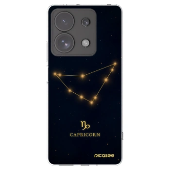 Picasee διαφανής θήκη σιλικόνης Xiaomi Redmi Note 13 Pro 4G - CAPRICORN