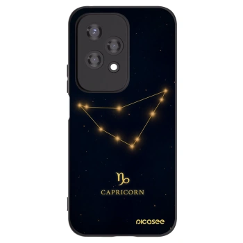 Picasee Μαύρη θήκη σιλικόνης για Honor 200 Lite - CAPRICORN