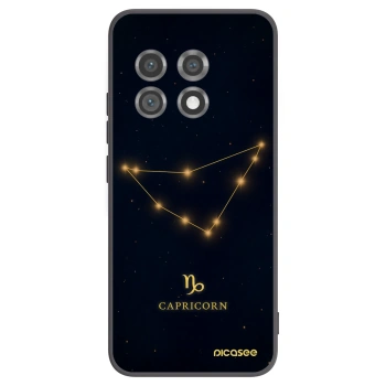 Picasee Μαύρη θήκη σιλικόνης για OnePlus 11 5G - CAPRICORN