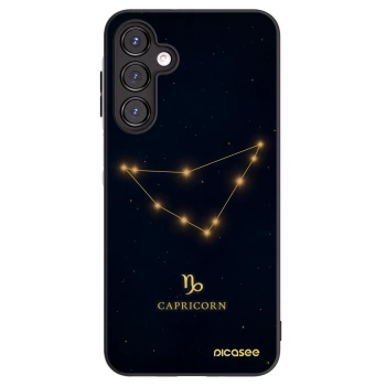 Picasee Μαύρη θήκη σιλικόνης για Samsung Galaxy A16 5G - CAPRICORN