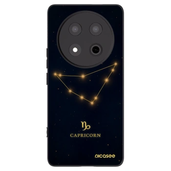 Picasee Μαύρη θήκη σιλικόνης για Honor Magic7 Lite 5G - CAPRICORN