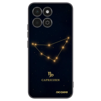 Picasee Μαύρη θήκη σιλικόνης για Honor 200 Smart 5G - CAPRICORN