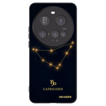 Picasee Μαύρη θήκη σιλικόνης για Xiaomi 15 Ultra - CAPRICORN