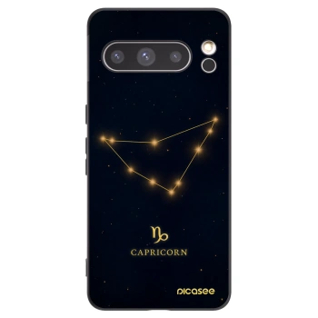 Picasee Μαύρη θήκη σιλικόνης για Google Pixel 8 Pro - CAPRICORN