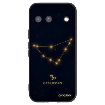 Picasee Μαύρη θήκη σιλικόνης για Google Pixel 9 - CAPRICORN