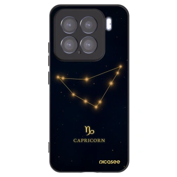 Picasee Μαύρη θήκη σιλικόνης για Xiaomi 15 - CAPRICORN