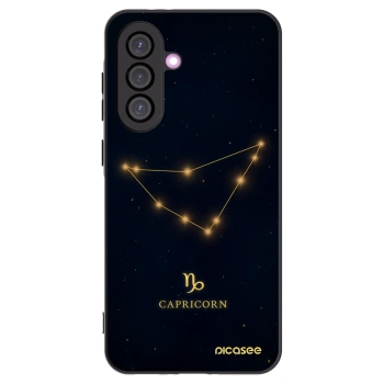 Picasee Μαύρη θήκη σιλικόνης για Samsung Galaxy A56 5G A566B - CAPRICORN