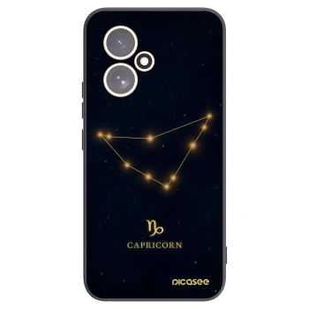 Picasee Μαύρη θήκη σιλικόνης για Honor 400 5G - CAPRICORN