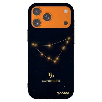 Picasee διαφανής θήκη σιλικόνης Apple iPhone 17 Pro Max - CAPRICORN