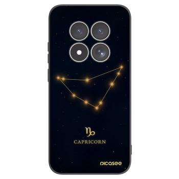 Picasee Μαύρη θήκη σιλικόνης για Xiaomi Redmi Note 15 Pro 4G - CAPRICORN